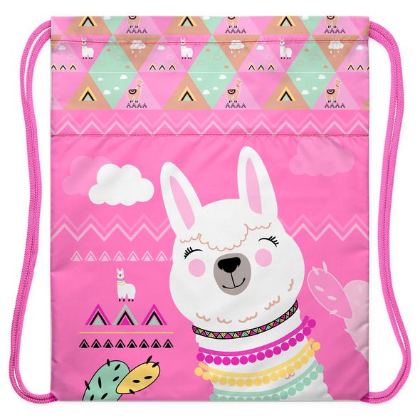 Мешок для сменной обуви Hatber 41х49 см с петлей для подвеса 1 отделение -Альпака-  в индив.упак. , 